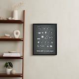 "The Art of Paper" - Art Print in Charcoal by R studio - In a Room