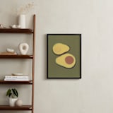 "avocado" - Art Print in Hass Green by Elliot Stokes - In a Room