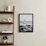 "Diverge" - Art Print in Black and White by Jessica C Nugent - In a Room