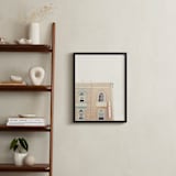 "Cool Venice" - Art Print in Coral by Caroline Mint - In a Room