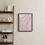 "Soft Palm Top" - Art Print in blush pink by Owl and Toad - In a Room