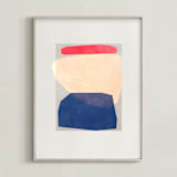 "abstract sequence" - Art Print in trio by Sumak Studio - Framed