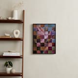 "Pieces Of The Sky" - Art Print in Soft Pink by Ella Frödin - In a Room