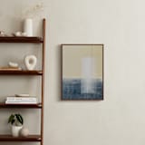 "Lumen" - Art Print in Pastel Yellow by Tania Medeiros - In a Room