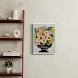 "The Royal Bouquet" - Art Print in Jewel Tones by Sarah Fitzgerald - In a Room