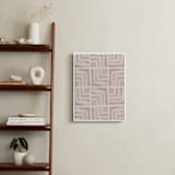 "Painted Geo" - Art Print in Sand by Iveta Angelova - In a Room