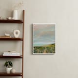 "Flight Path" - Art Print in Field Green by Lindsay Megahed - In a Room