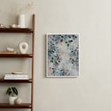 "Morning Light II" - Art Print in Fresh Blue by Sonal Nathwani - In a Room