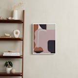 "Ava 1" - Art Print in Ginger Nutmeg by cyrille gulassa - In a Room