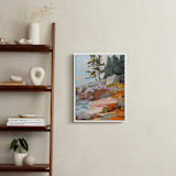 "Step Up / Step Out I" - Art Print in Multi by Jess Franks - In a Room