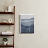 "Sacred Beginning No. 2" - Art Print in Indigo by Julia Contacessi - In a Room