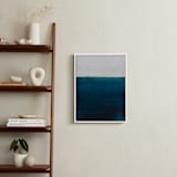 "Below the Sea" - Art Print in Ocean Blue by Melissa Marquardt - In a Room