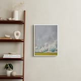 "Mid-summertime" - Art Print in Golden Yellow by Emily Jeffords - In a Room