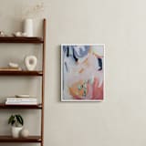 "Dream Peachy" - Art Print in Salmon Pink by Jihye Back Kim - In a Room