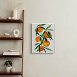 "Tangerine" - Art Print in Tangerine by Alexandra Dzh - In a Room