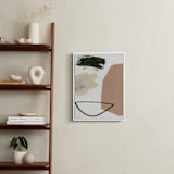 "Shape Shifters" - Art Print in clay salt by Lauren Packard - In a Room