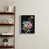 "The Blooming of Bliss" - Art Print in Black by Mary Ketch - In a Room