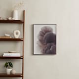 "Ruffled" - Art Print in Orchid by Karen Kardatzke - In a Room
