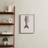 "Fin" - Art Print in Linen White by jinseikou - In a Room