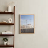 "Retro" - Art Print in Southwest Sky Blue by Hannah E Palmer - In a Room