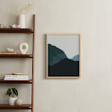 "Wefterra" - Art Print in Twilight by Kamala Nahas - In a Room