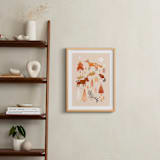 "Woodland Animals" - Art Print in Earthy Beige by Tati Abaurre - In a Room