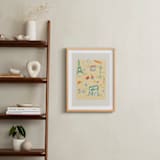 "In Paris" - Art Print in Lumière by Vera Lim - In a Room