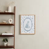 "Safari Heirloom 1" - Art Print in Morning Sky by Haley Knighten - In a Room