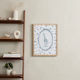 "Safari Heirloom 3" - Art Print in Morning Sky by Haley Knighten - In a Room