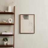 "Elossa III" - Art Print in Vintage Beige by jinseikou - In a Room