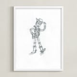 "Disney Pixar's Toy Story In Pencil II" - Art Print in Pencil by Anna Black - Framed