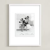 "Framed Photo: Classic Snap" - Framed Photo in Noir by Minted - Framed