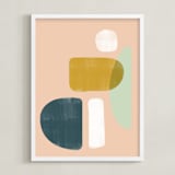 "balance no.2" - Art Print in golden hour by Lindsay Stetson Thompson - Framed