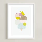 "Sweet" - Art Print in Candy by lori jacobs wemple - Framed
