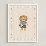 "Little All-Stars 2" - Art Print in Sand by Zove Ahhh - Framed