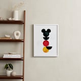 "Minimalist" - Art Print in Coal by Anna Joseph - In a Room