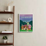 "Discover Disney's Casa Madrigal" - Art Print in Tropical by Erica Krystek - In a Room