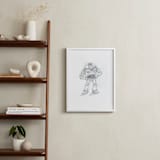 "Disney Pixar's Toy Story In Pencil I" - Art Print in Pencil by Anna Black - In a Room