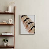"Feather Study I" - Art Print in Auburn by Becca Beers - In a Room