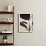 "ficus I" - Art Print in Cream by Anastasia Makarova - In a Room