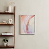 "Come Together" - Art Print in Coral Rust by Grace Kreinbrink - In a Room