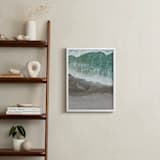 "The Shoreline" - Art Print in Sea Green by Melanie Sutherland - In a Room