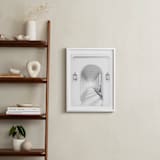 "Arches" - Art Print in Column White by Ilze Lucero - In a Room