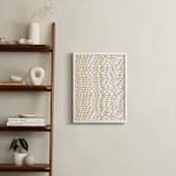 "The Rapids" - Art Print in Gold by rose lindo - In a Room