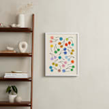"Cherries" - Art Print in Rainbow by Kelly Watkins - In a Room
