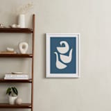 "Quack Stack" - Art Print in Lake by Betsy Siber - In a Room
