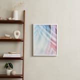 "abstract palms set I" - Art Print in berry by Kamala Nahas - In a Room