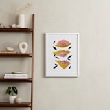 "Honey Melon" - Art Print in Sunshine by Jenna Skead - In a Room