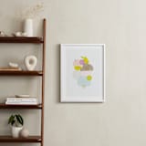 "Sweet" - Art Print in Candy by lori jacobs wemple - In a Room