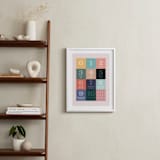"1, 2 , 3, Oh I See! Count Along Numbers" - Art Print in Rainbow Sorbet by Karyna Amador Design - In a Room